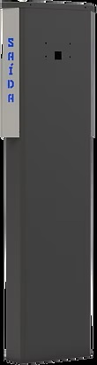 TOTEM CLASSIC AZUL - 1,70M X 30CM P/ PEDESTRES - 4135-G