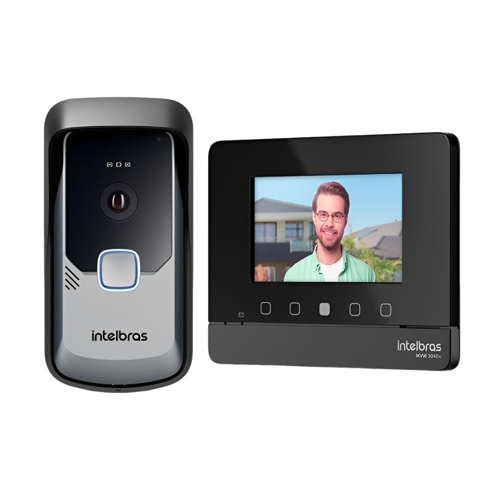 VIDEO PORTEIRO INTELIGENTE WI-FI MVW 3040+ - INTELBRAS*