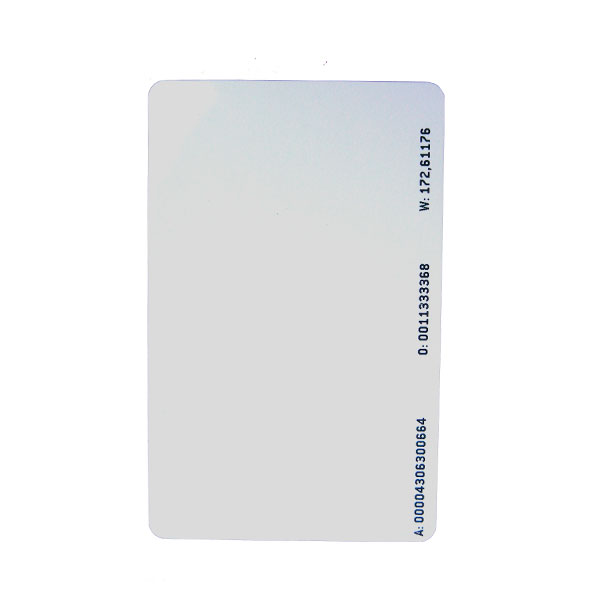 CARTAO DE ACIONAMENTO POR PROXIMIDADE RFID 125KHZ TH 2000 - INTELBRAS*