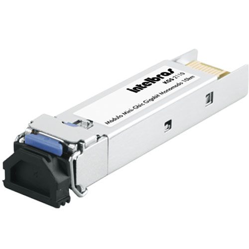 MÓDULO CONVERSOR DE MIDIA MINI-GBIC GIGABIT ETHERNET MONOMODO KGS 2110 - INTELBRAS*