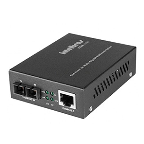 CONVERSOR DE MIDIA GIGABIT ETHERNET MULTIMODO KGM1105 INTELBRAS*