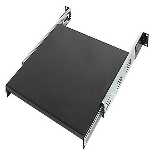 BANDEJA PARA RACK 4 PONTOS 1U X 400MM MOVEL - CONNEXER