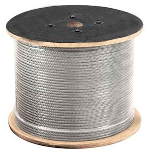 CABO DE AÇO GALVANIZADO 1,5MM VONDER - 6X7 - 500MTS