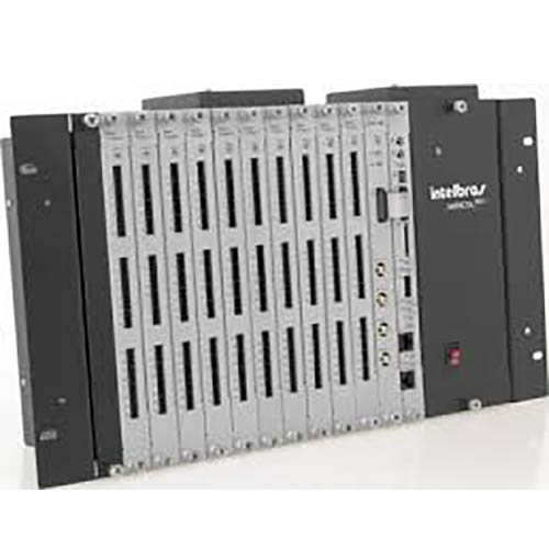 CENTRAL TELEFONICA PABX HIBRIDA IMPACTA 300 (24RA) - INTELBRAS*