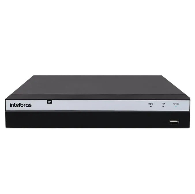 GRAVADOR DIGITAL DE VIDEO NVD 3308-P - 8 CANAIS POE - INTELBRAS