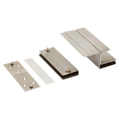 SUPORTE FECHADURA ELETROÍMA FS150 KT720 INOX - INTELBRAS