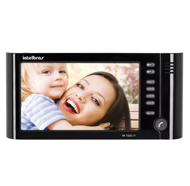 EXTENSAO DE VIDEO PORTEIRO IV7000 HF PRETO - INTELBRAS