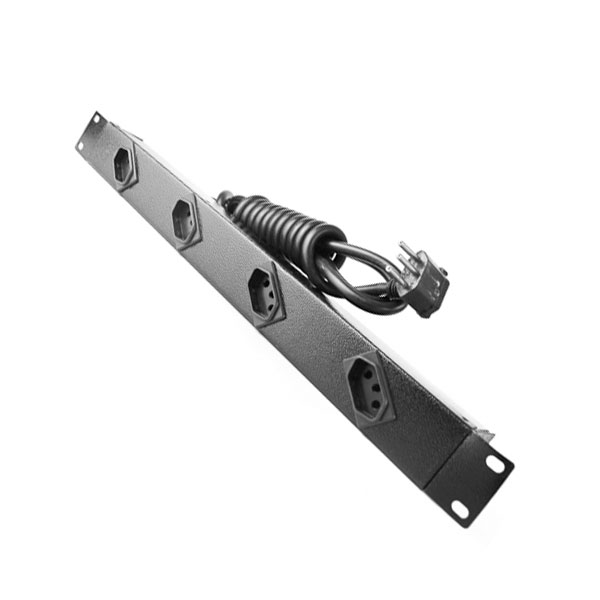 REGUA DE TOMADA CALHA ELETRICA 4 X 19 PT 10 AMP