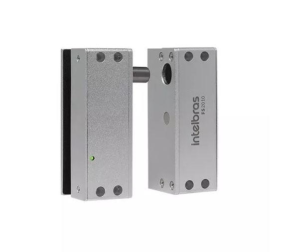 FECHADURA SOLENOIDE FAIL SAFE PARA VIDRO FS2010 - INTELBRAS
