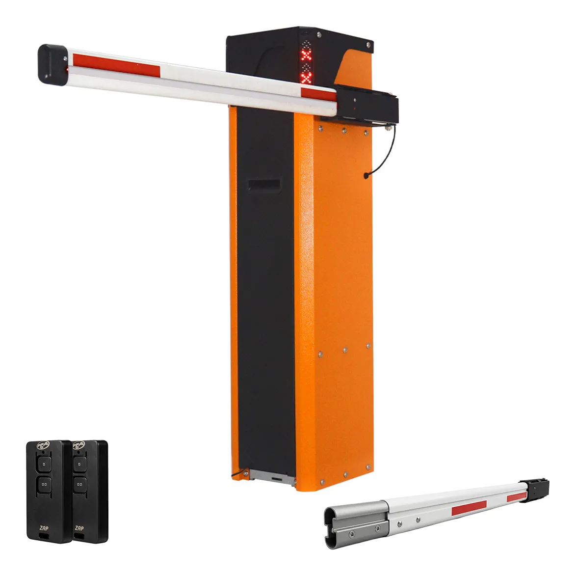 CANCELA BARREIRA AUTOMATICA BARRIER 200 JETFLEX BIVOLT 3,00MTS (LARANJA) - PPA