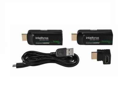 EXTENSOR HDMI TX E RX VEX 1050 - INTELBRAS
