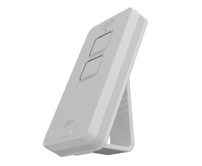 CONTROLE REMOTO ZAP 2B 433MHZ (BRANCO / BRANCO) - PPA