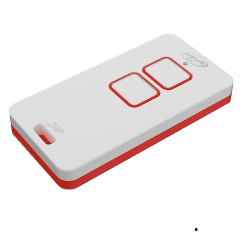 CONTROLE REMOTO ZAP 2B 433MHZ (BRANCO / VERMELHO) - PPA