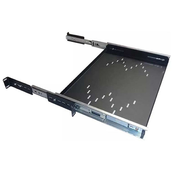 BANDEJA PARA RACK 4 PONTOS 1U X 300MM MOVEL