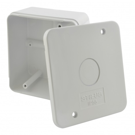 CAIXA ORGANIZADORA PARA CFTV MICRO BRANCA ABS - STILUS
