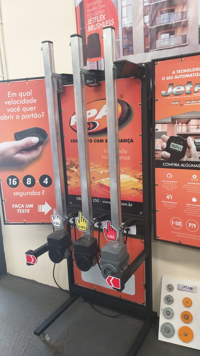 MAQUETE DE DEMONSTRAÇAO VELOCIDADES MOTORES BASCULANTES - PPA