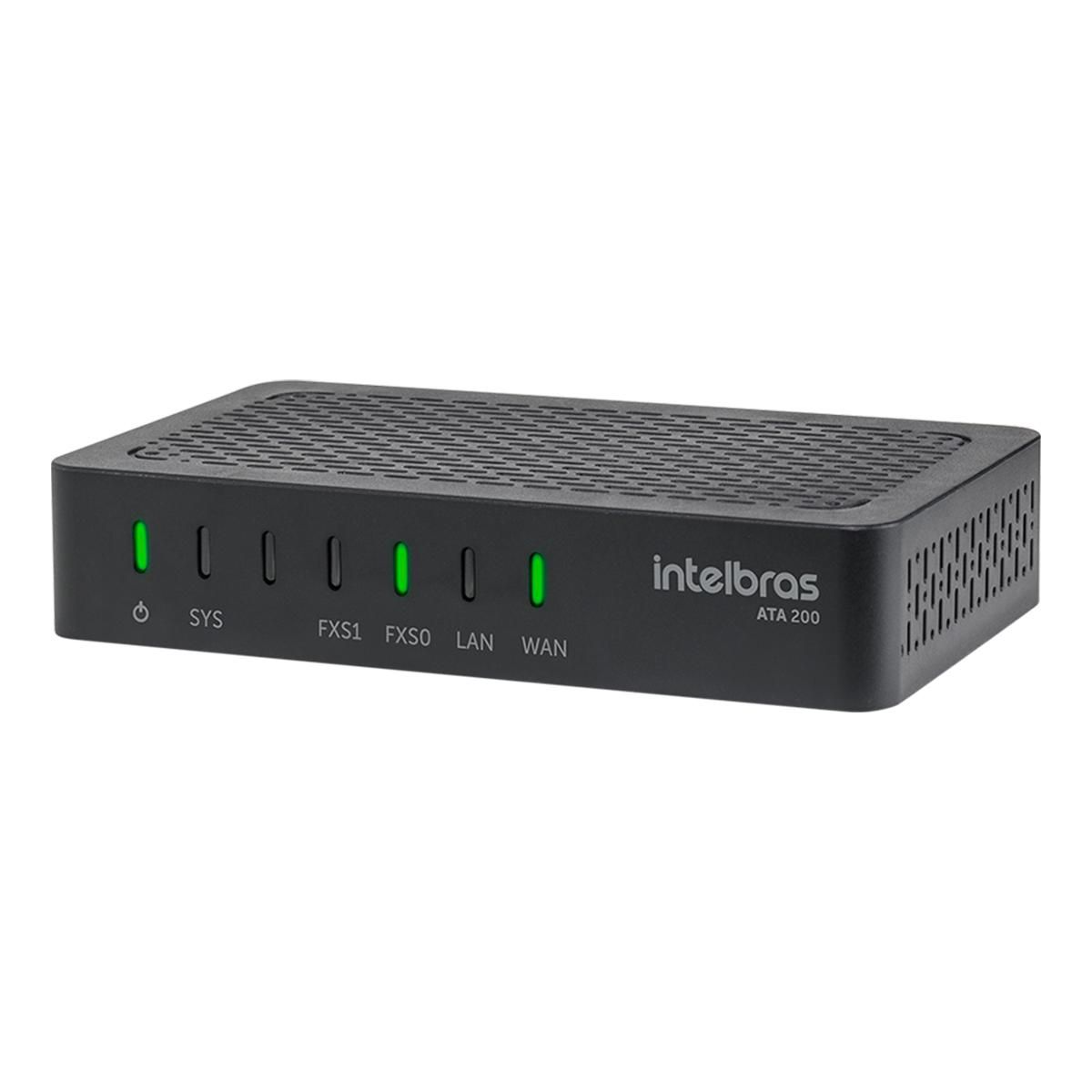 CONVERSOR DE PROTOCOLOS IP ATA 200 - INTELBRAS*