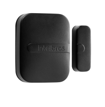 SENSOR DE ABERTURA MAGNETICO SEM FIO XAS SMART BLACK - INTELBRAS