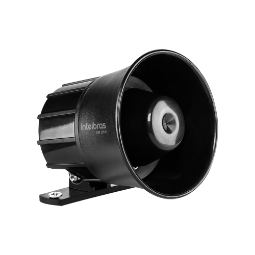 SIRENE 105 DB SIR 1000 - PRETA - INTELBRAS
