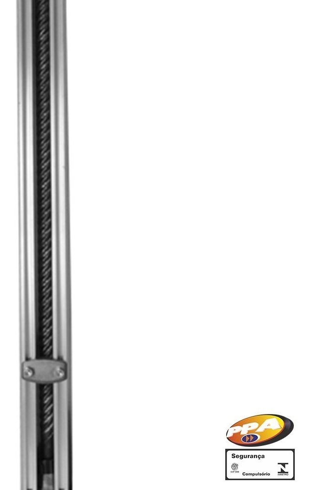 ACIONAMENTO BASCULANTE BV ROBUST TRILHO 1,50MTS FUSO 5/8" CALHA (I) DE FERRO (C/REGULAGEM) - PPA