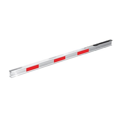 BRACO DA CANCELA RETANGULAR 2,50MTS ALUMINIO NATURAL 6030 - PPA