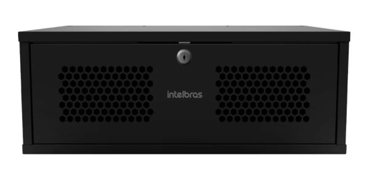 MINI RACK MONTADO 3U X 370MM - MRM337 - INTELBRAS*