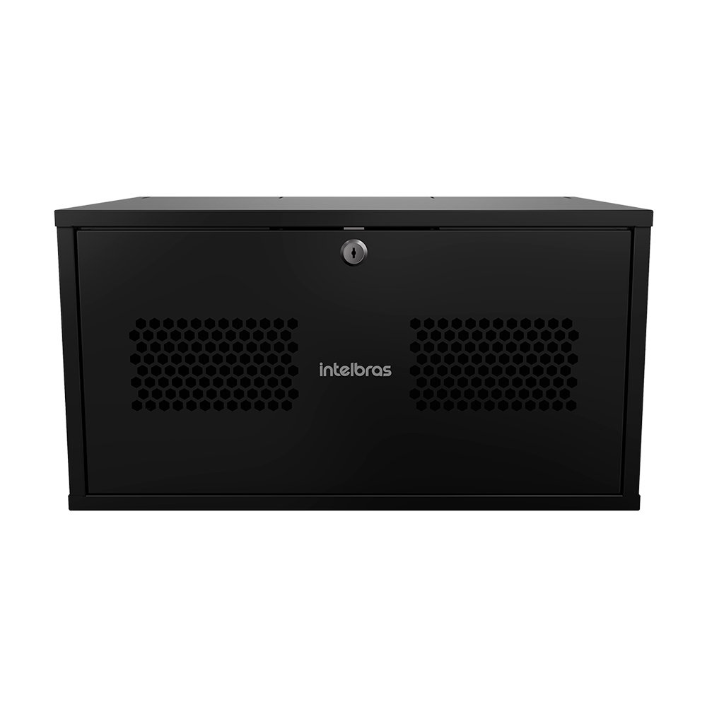 MINI RACK MONTADO 5U X 370MM MRM537 - INTELBRAS*