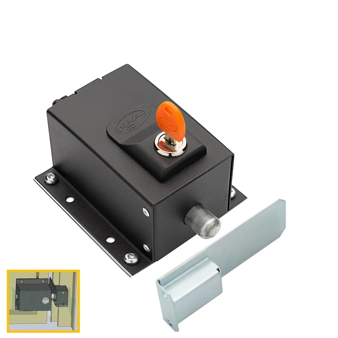 TRAVA ELETROMAGNETICA DOG STEEL CUSTOM 127V PRETA - PPA