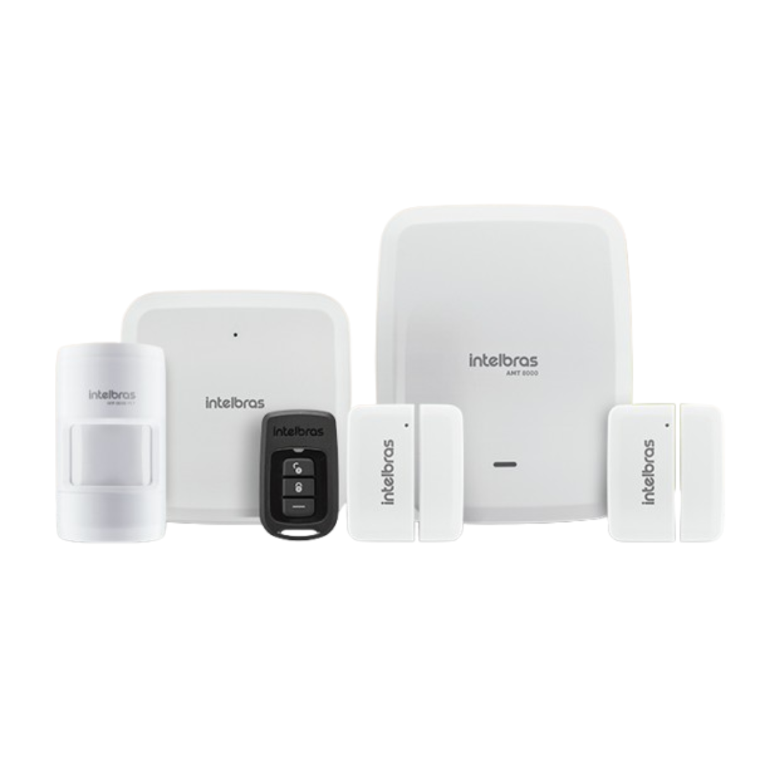 D - SISTEMA DE ALARME SEM FIO CONTRA ROUBO AMT 8000 SLIM - INTELBRAS*