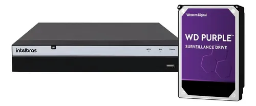 GRAVADOR DIGITAL DE VÍDEO EM REDE NVD 3308-P C/HD 2TB - INTELBRAS