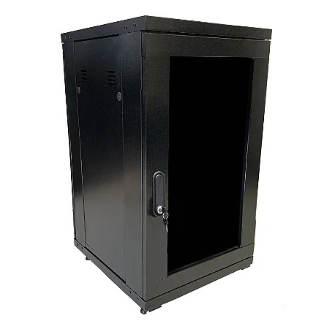 RACK PISO 24U X 570MM PRETO SOLDADO - CONNEXER