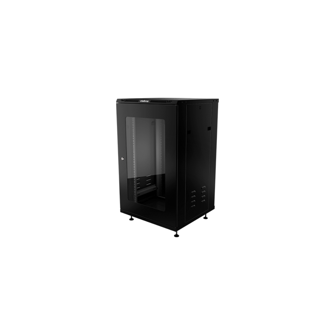 RACK PISO 20U X 570MM PRETO DESMONTADO - CONNEXER
