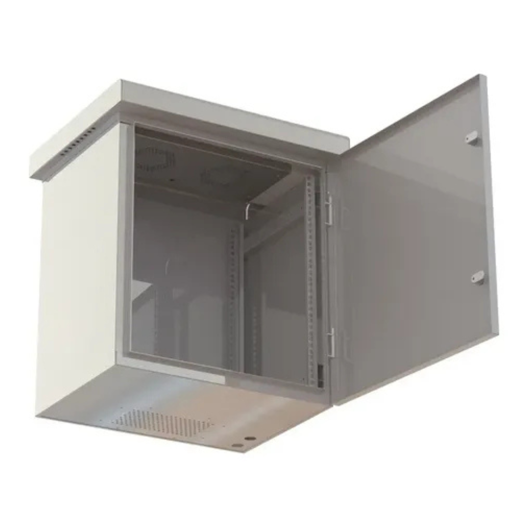 RACK PAREDE OUTDOOR 12U X 600MM BEGE - CONNEXER