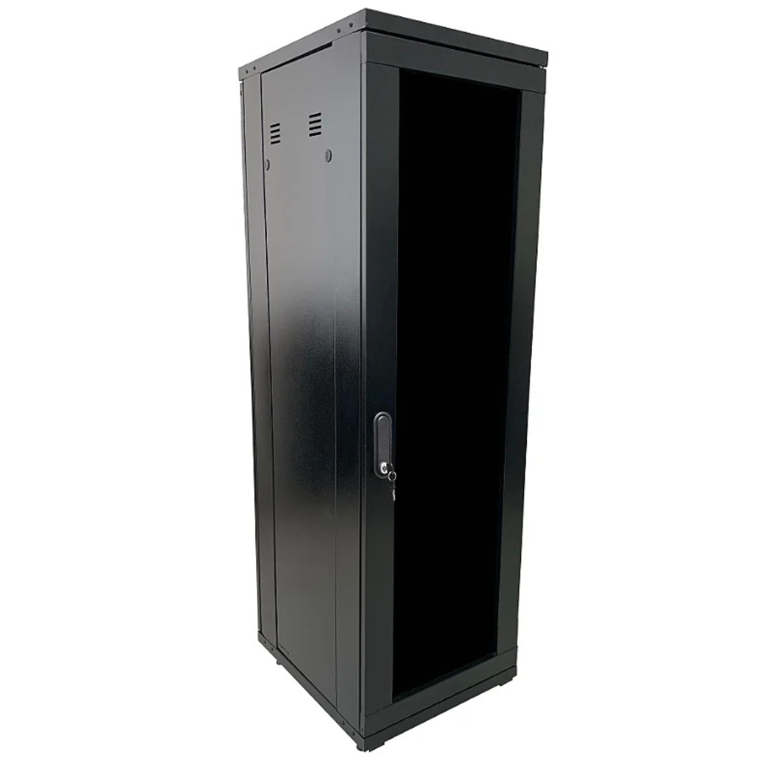 RACK PISO 40U X 570MM PRETO MONTADO - CONNEXER