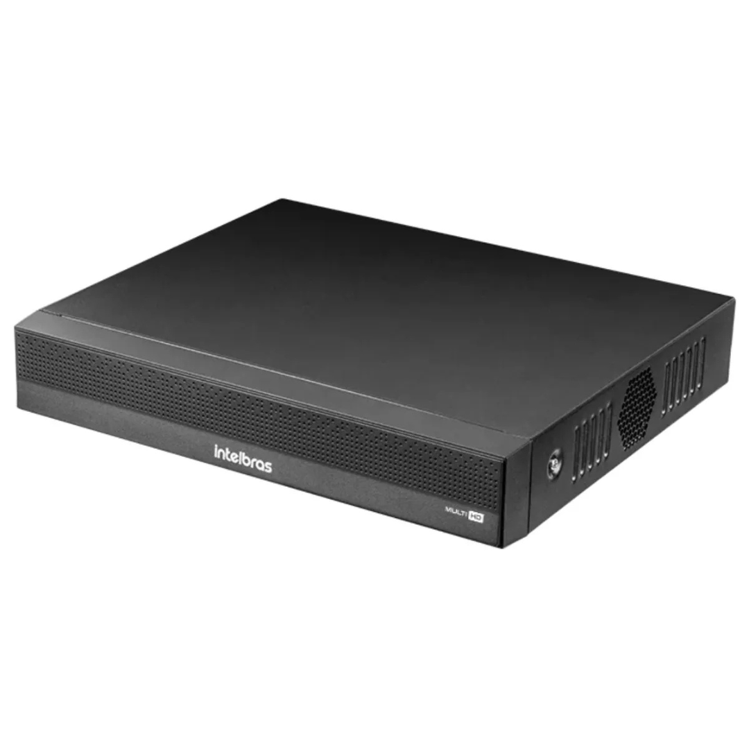 GRAVADOR DIGITAL DE VÍDEO IP COMPACTO 16 CANAIS + 08 IP ADICIONAIS MHDX 3216 DUAL AUDIO - INTELBRAS