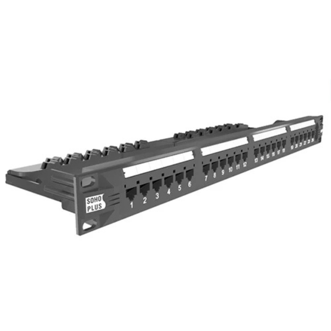 PATCH PANEL - 24 P - CAT.6 SOHOPLUS
