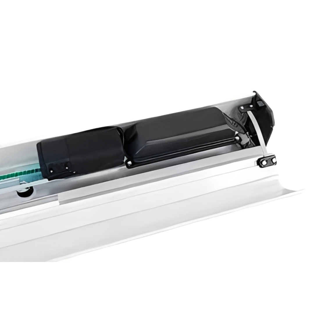 CONJ.MOV.AUTO.P.S.SLIM CAXILHADA 1F 3,00MTS 220V 60HZ(PRETO)C/ FOTOCELULA(CARGA 140KG)(LS 002P-C)PPA