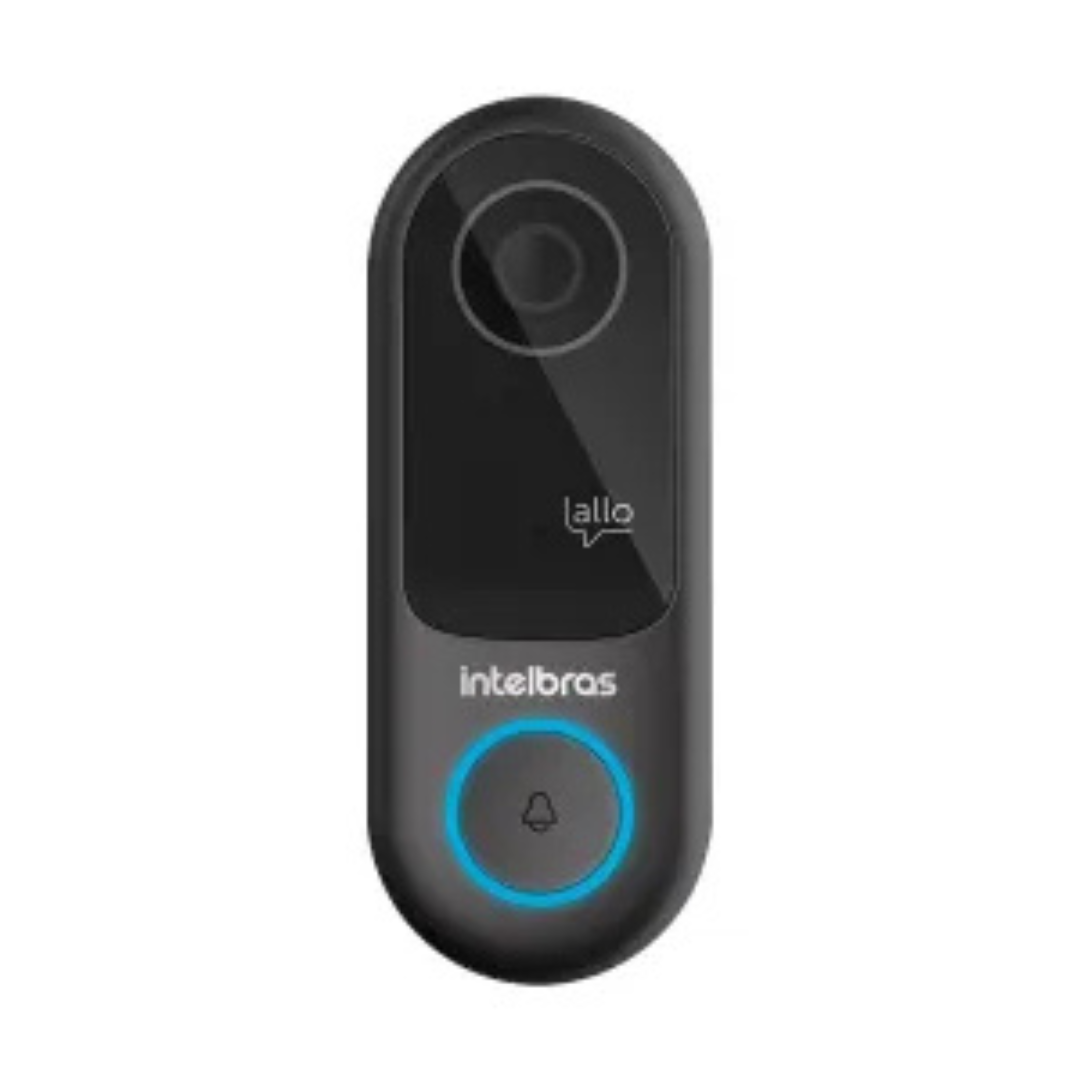VIDEO PORTEIRO RESIDENCIAL WI-FI ALLO W3 + COM RELE AUXILIAR SEM TELA - INTELBRAS*