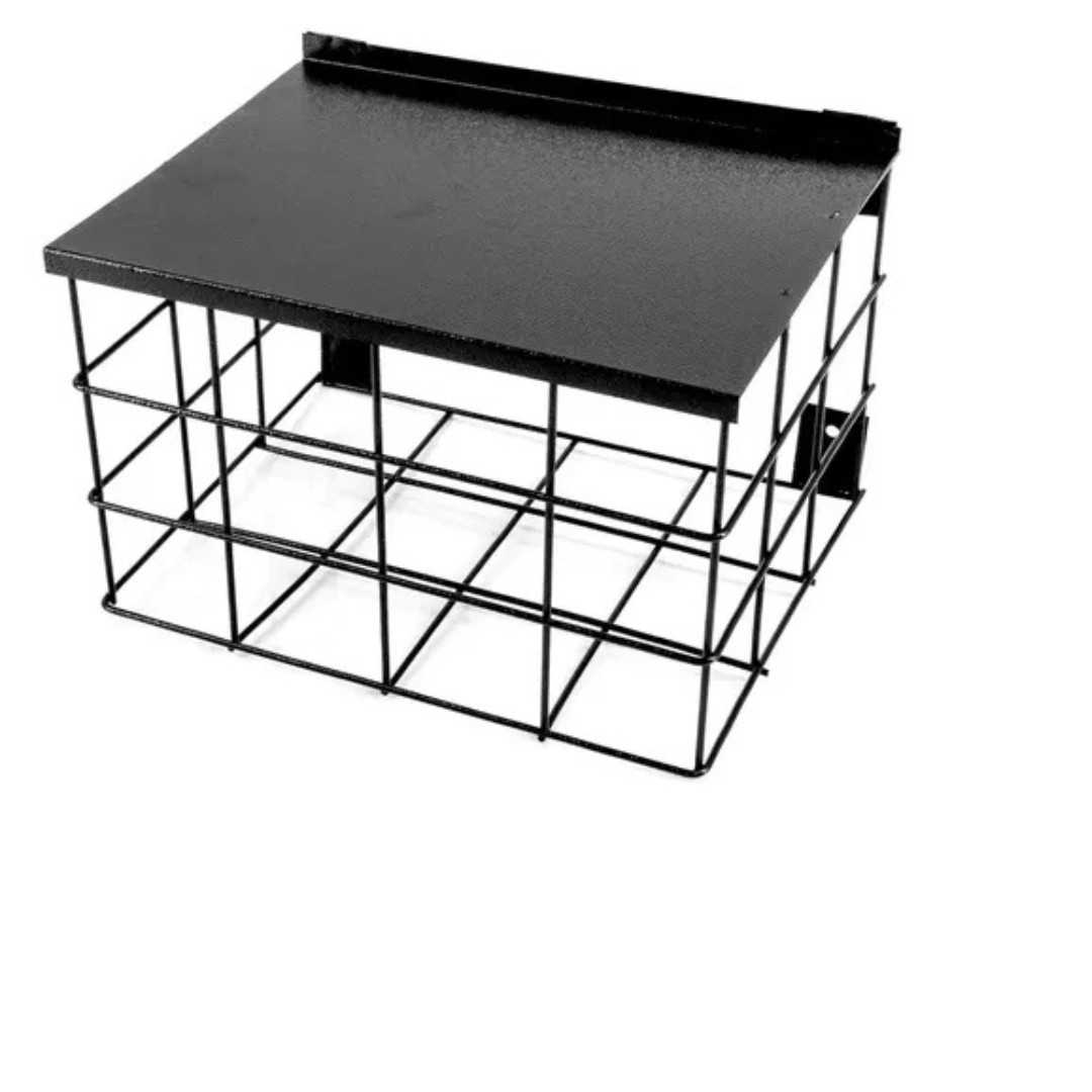 GRADE DE PROTEÇAO PARA CAMERAS QUADRADA PRETA 30X30X25