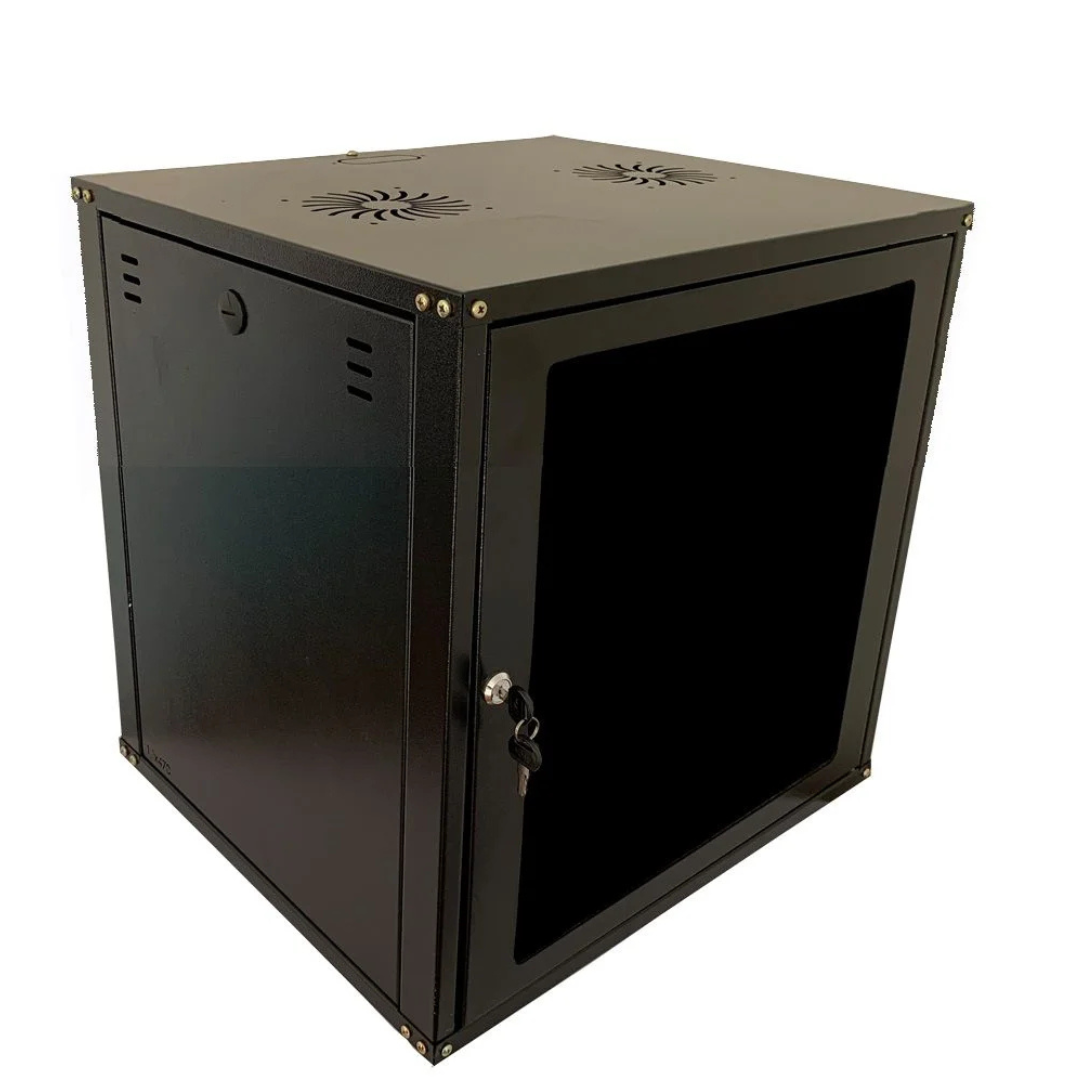 RACK MONTADO ECONOMICO 9U S X 550 MM SOLDADO - CONNEXER