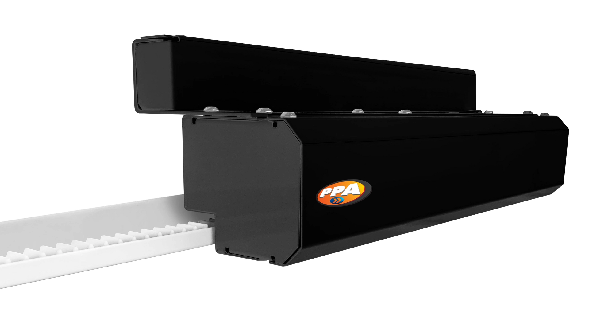 CONJUNTO PORTA SOCIAL DESLIZANTE RAC BRUSHLESS 24V PRETO C/ 2 - A18146 - PPA