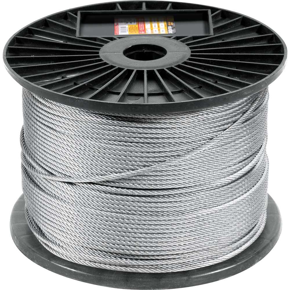 CABO DE ACO GALVANIZADO 1,5MM VONDER - 6X7 - 500MTS